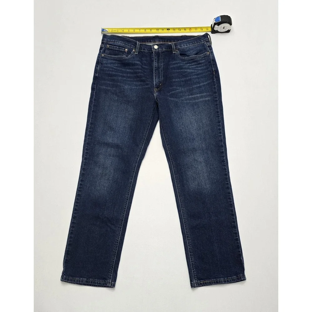 Levis 541 Athletic Taper Jeans Mens 38x32 Dark Wash Indigo Denim 18181-0074
